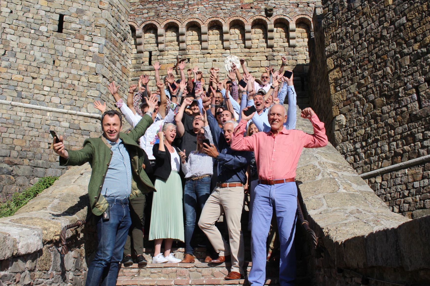 Castello di Amorosa is "Best Tasting Room"